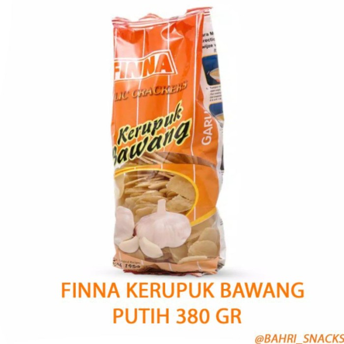 

NEW Finna Kerupuk Bawang 380 gram