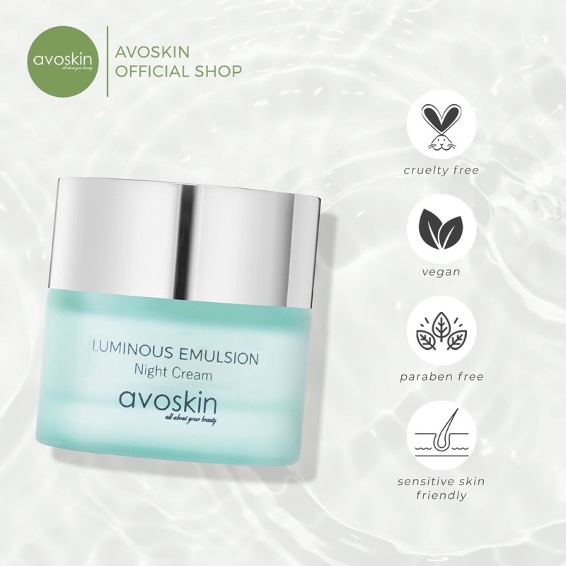 AVOSKIN Luminous Emulsion Night Cream