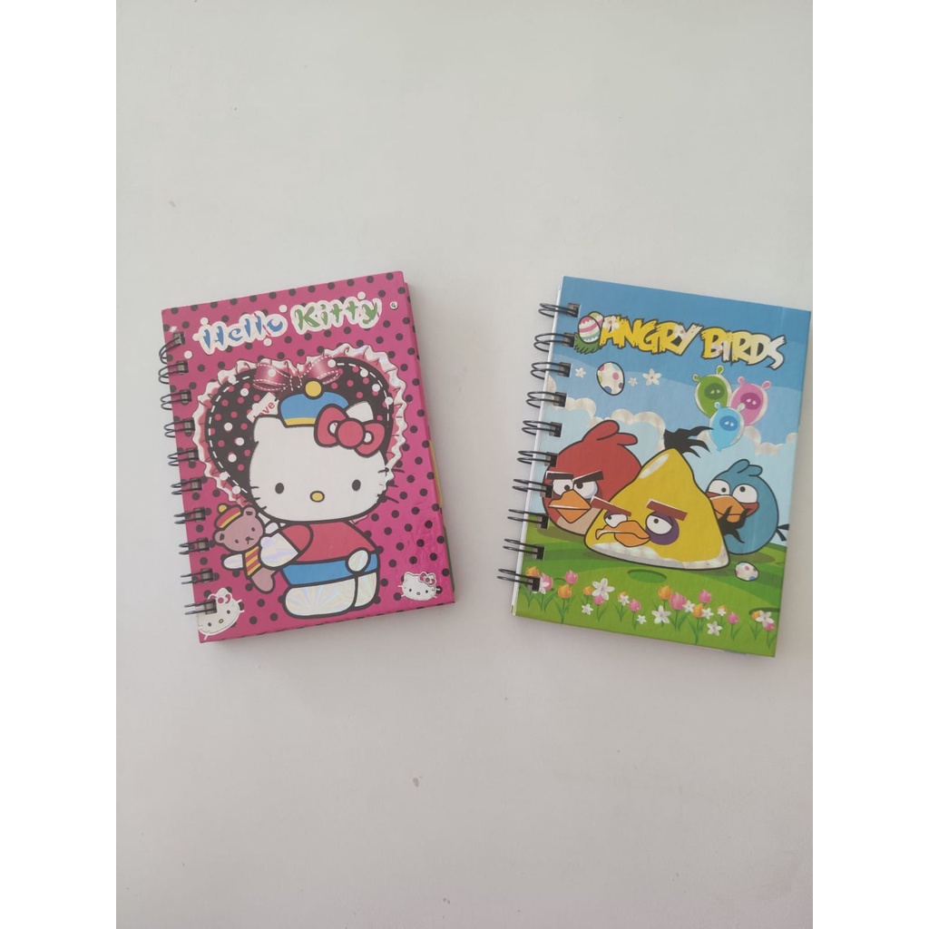

NOTEBOOK HELLO KITTY / ANGRY BIRD