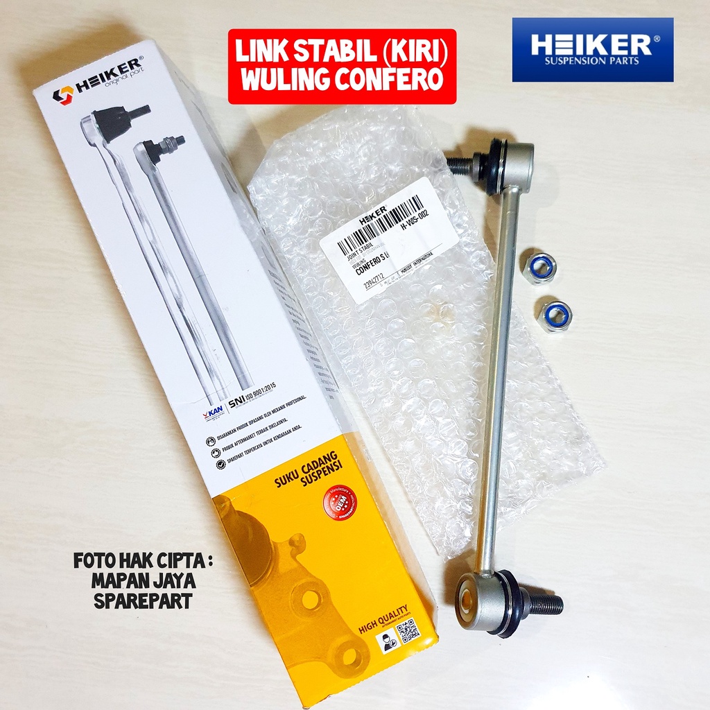 HEIKER STABILIZER LINK - LINK STABIL DEPAN WULING CONFERO S