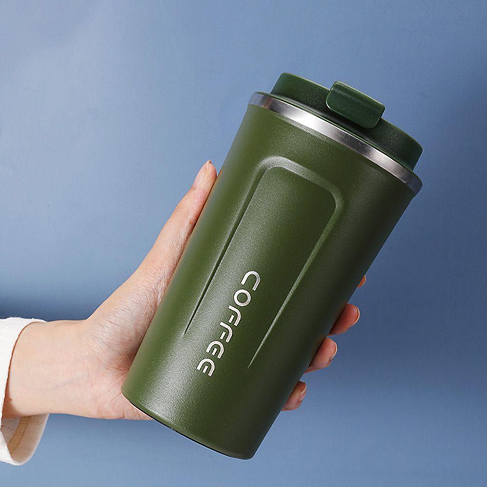 Preva Coffee Mug New Portable Dengan Tutup Termos Cangkir Travelling Cup