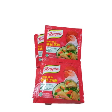 

Royco Bumbu Dapur Rasa Ayam Renceng isi 12pcs Royko Penyedap Masakan Kaldu Bubuk