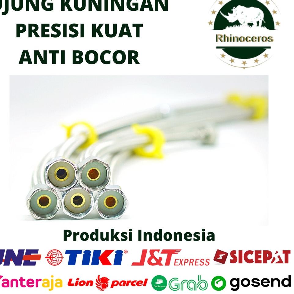 Promo Max--Selang Air Wastafel Flexible /Selang Air Panas Shower/ Toilet Selang Closet Duduk Slang A