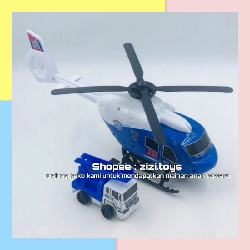 Helikopter mainan atau mainan pesawat anak ukuran besar