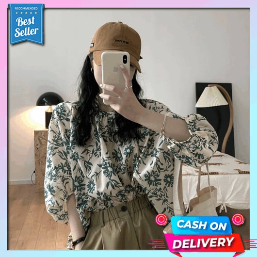 Blouse Roro Top Roro Blouse Atasan Korean Style Blus Wanita Atasan Terbaru Atasan Kekinian Cod Omega