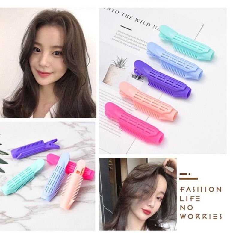 Roll Rambut Jepit Korea Hair Gulung Jepitan Clip Poni Blow Style