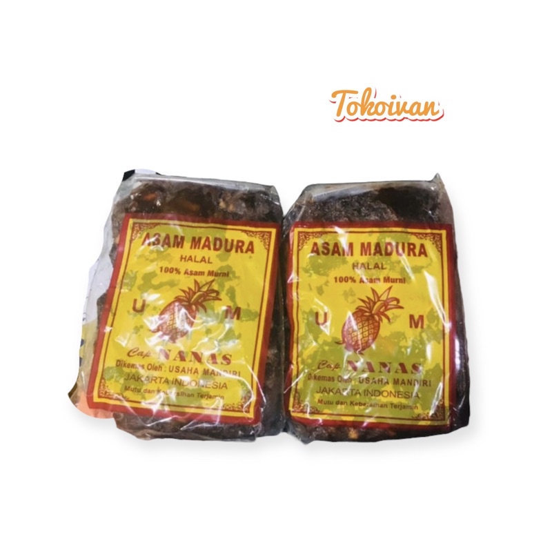 

Asam madura/jawa biji (kuning)asli murni 100%.