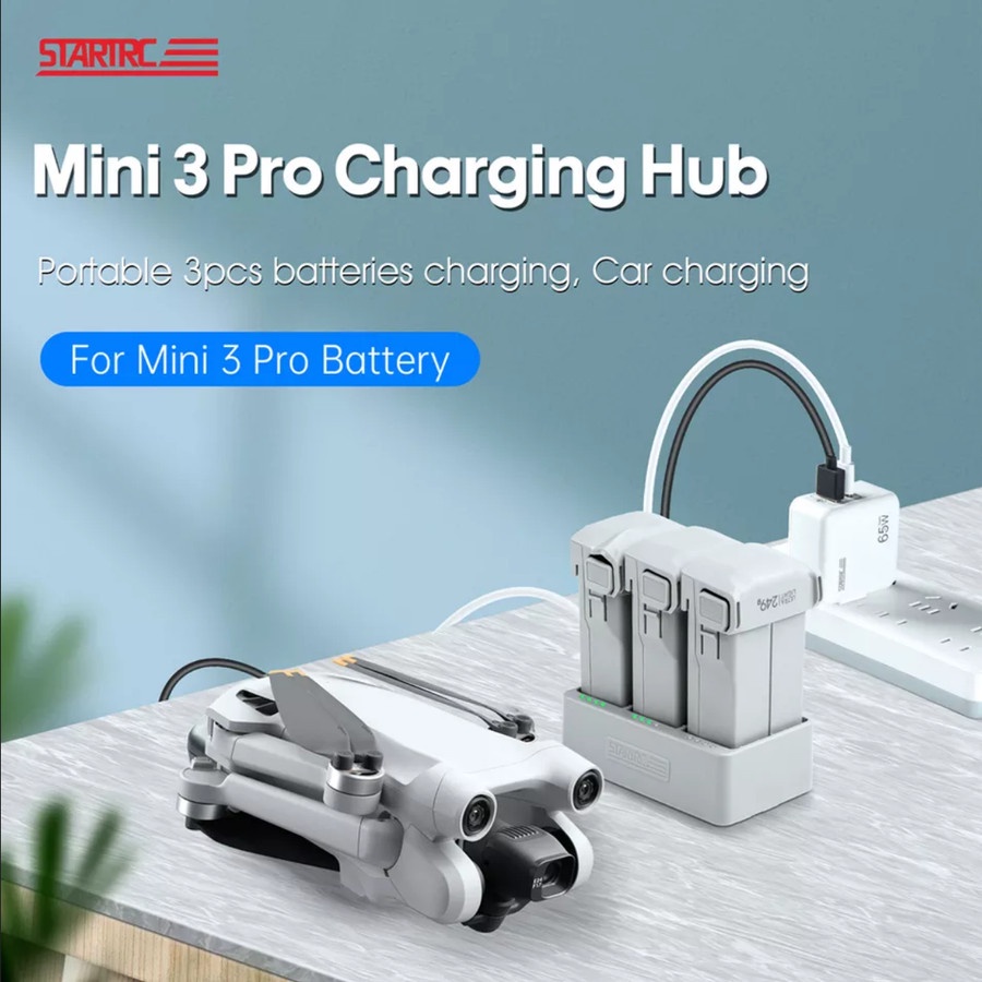 STARTRC 8.5V Intelligent Battery Charger Charging Hub DJI Mini 3 Pro