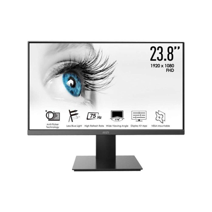 Monitor LED MSI MP241X 24&quot; 1080p 75hz VGA HDMI Vesa 75 x 75mm - MP241X