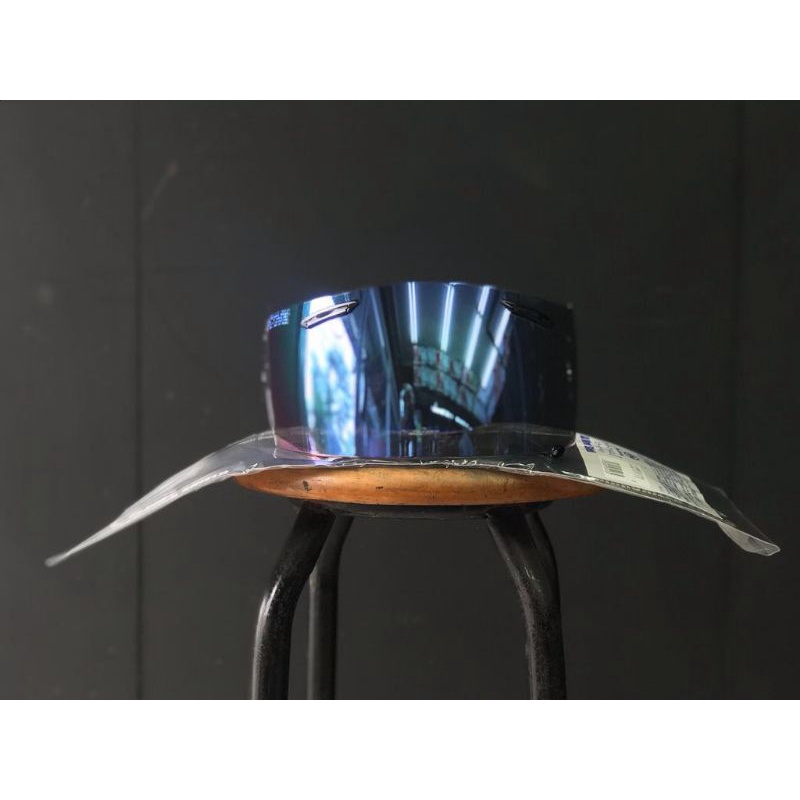 Visor Kaca Helm Full Face Arai SAI RR5 Quantum J Rapid IR Iridium Semi Smoke Blue