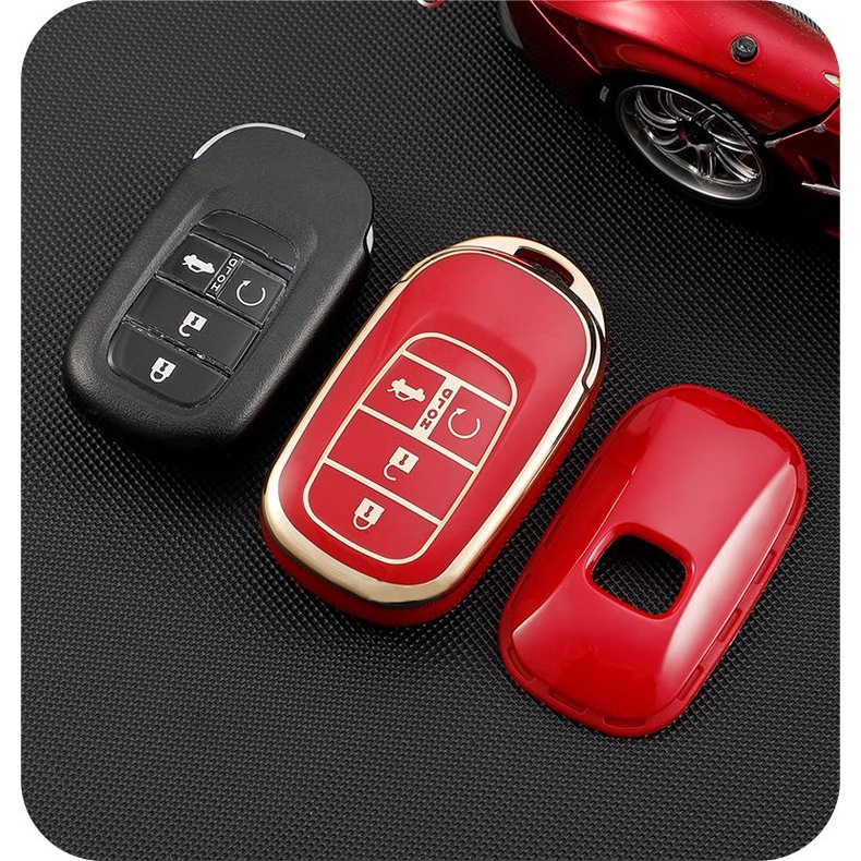 Casing Kunci Mobil Keyless Bahan Silikon Untuk Honda CRV / Accord / Civic 2016-2021