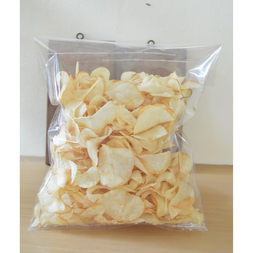 

KRIPIK SINGKONG ASIN (500GRAM) GURIH RENYAH SNACK KILOAN