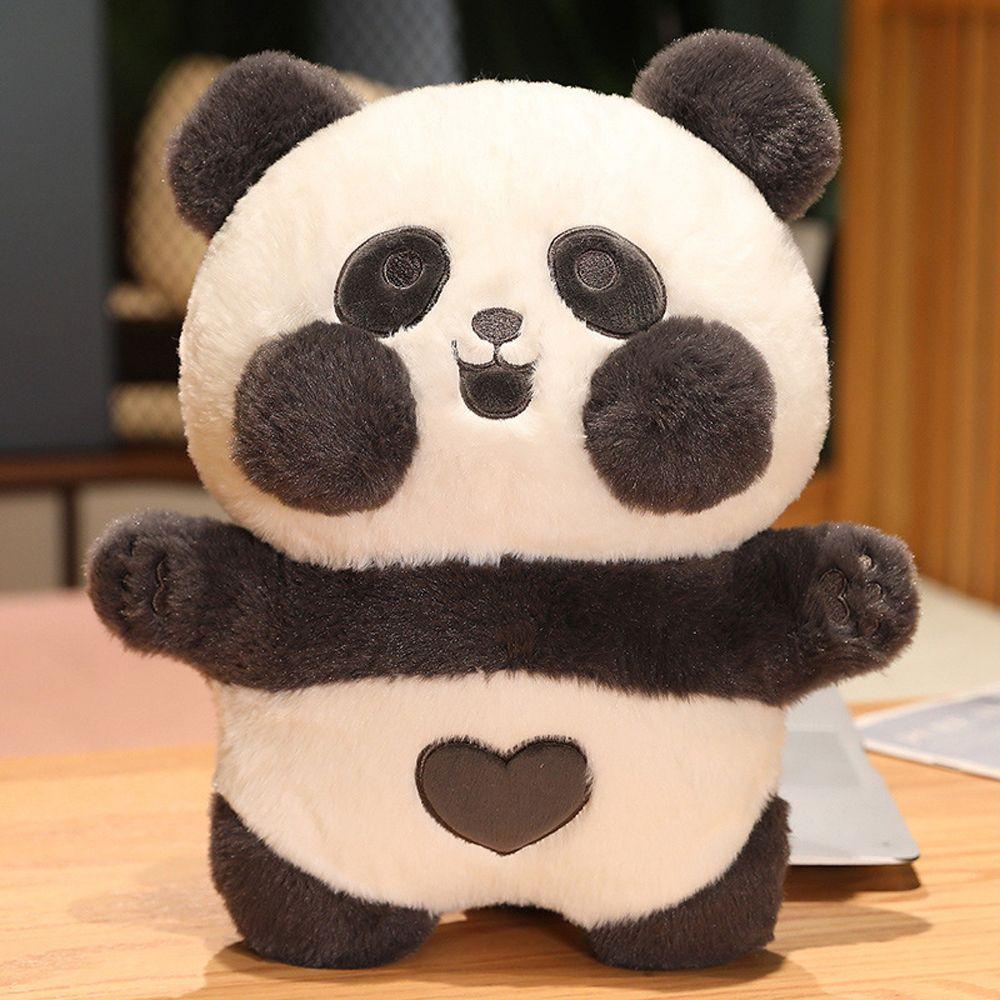 Mxbeauty DuDu Panda Mainan Mewah 38 cm Indah Menemani Lembut Mainan Hadiah Ulang Tahun Fluffy Panda Kartun Boneka Mainan