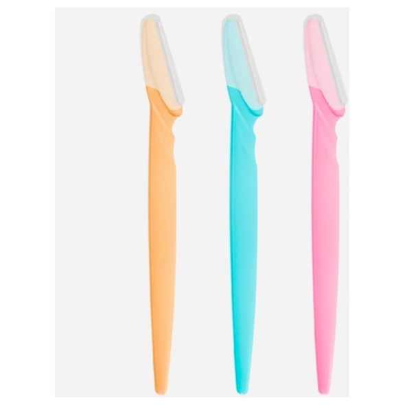A222 PISAU CUKUR ALIS alat penghilang bulu rambut kecantikan perawatan shaving cukur grooming waxing pria wanita cewe cowo cewek cowok murah warna warni make up bulu mata mua termurah plastik stainless wajah ketiak ketek underarm tangan kaki lengan