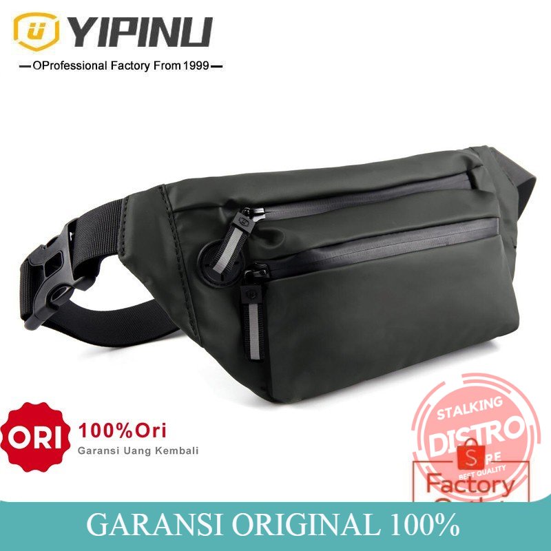 Tas Selempang Pria Wanita YIPINU YQM-1 Waistbag Waterproof