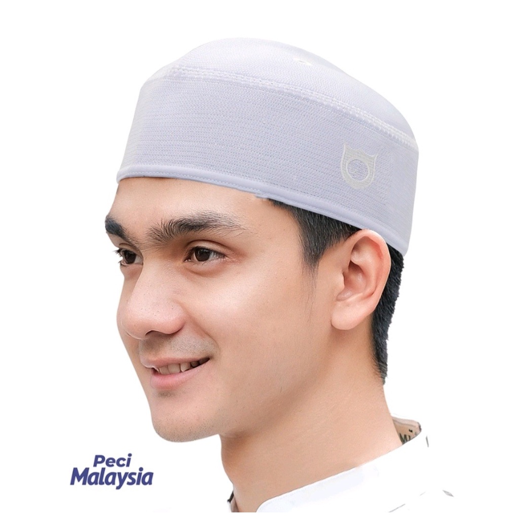 peci songkok malaysia abdul karim logo putih