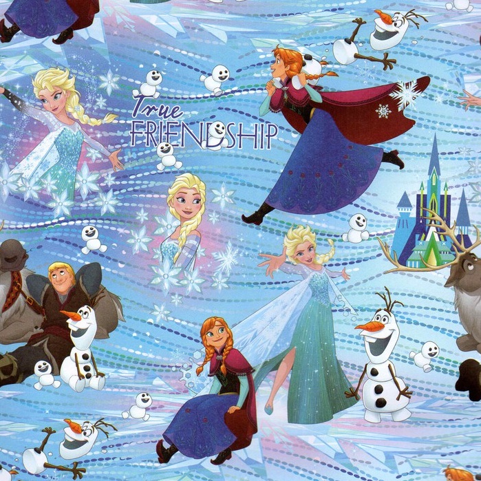 

Kertas kado doff Frozen True friendship sansanwawa