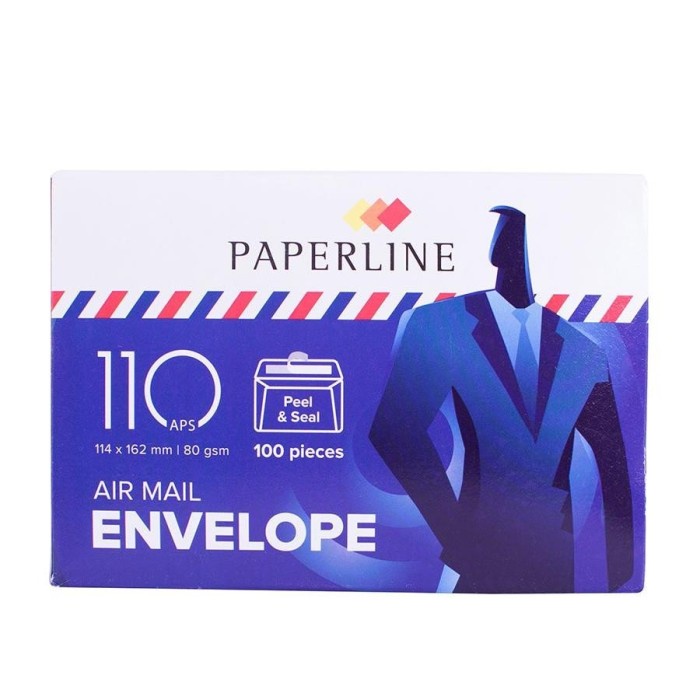 

Amplop Putih Airmail Paperline 110