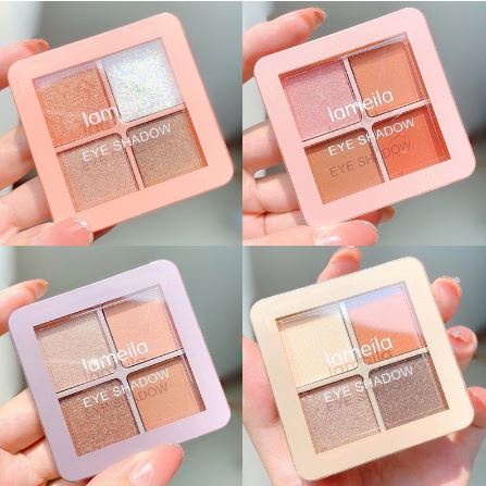 [Per Pc] Eyeshadow Lameila 4 Colors Palette 5086