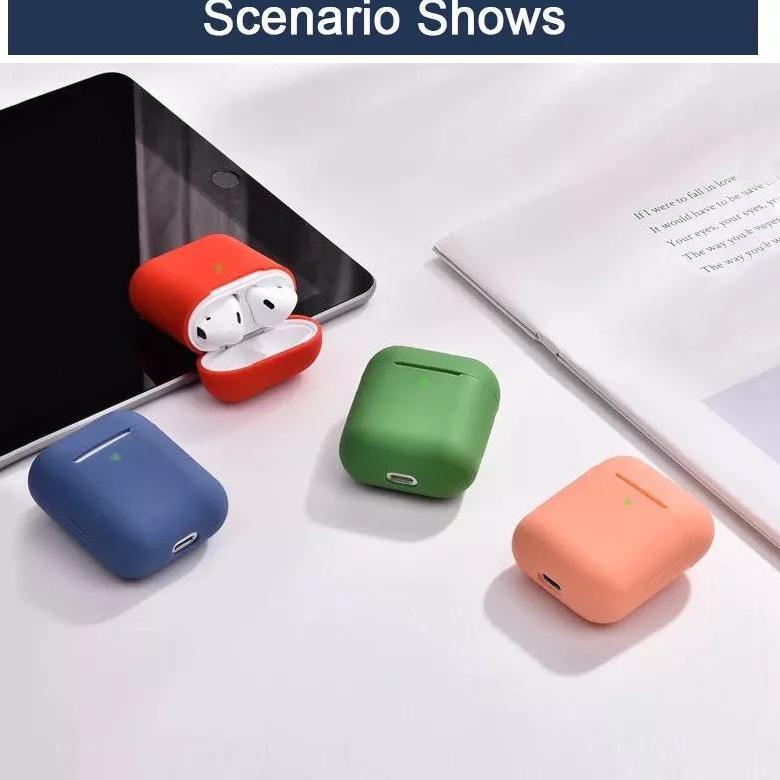 WOW BANGET CASE / CASING Silicon Inpods I12 Macaron tws I9s I11 I12 ￼Headset Bluetooth Wireless TWS 