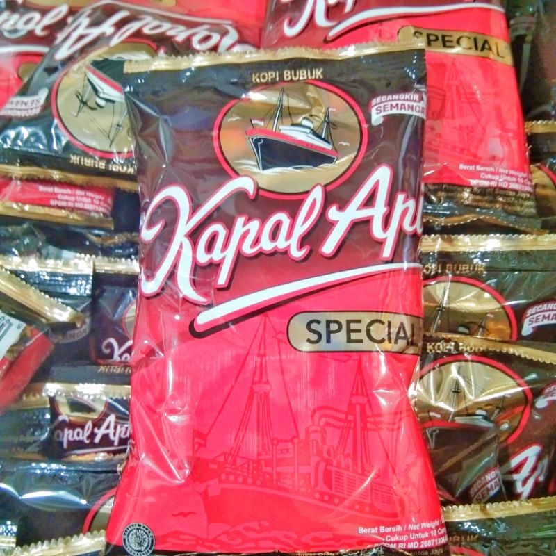 

Kopi hitam tanpa gula Kapal Api Special 65g