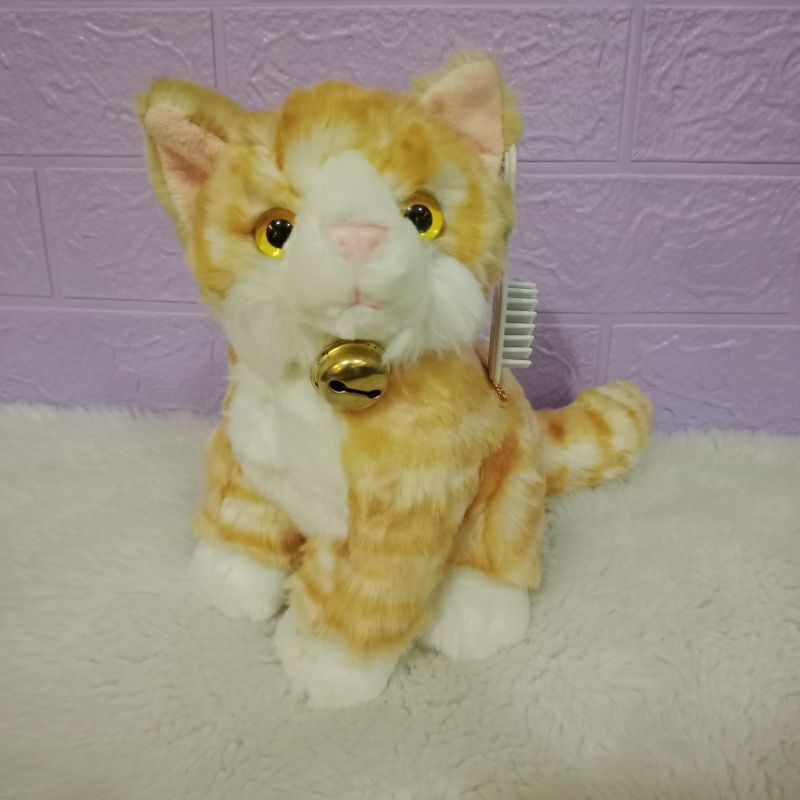 Boneka Kucing Cleo Import SNI Cat Doll Boneka Anak Lucu Hadiah Anak Hadiah Boneka Lucu