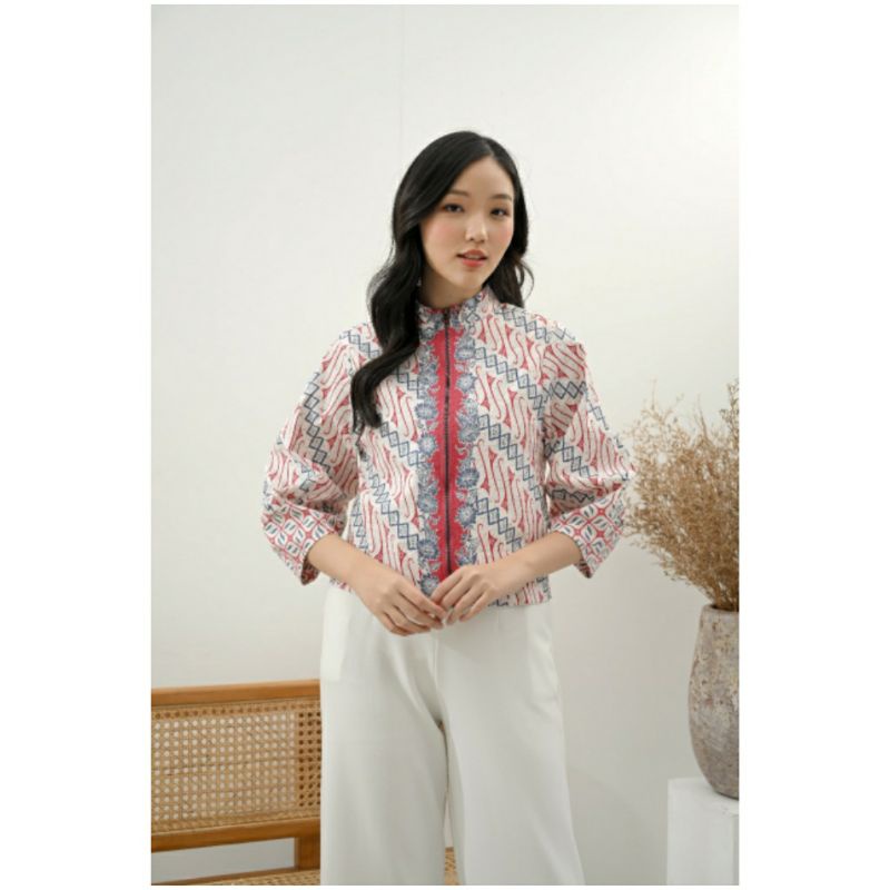 Outer Jaket Batik Model Bomber, 135 WIB#