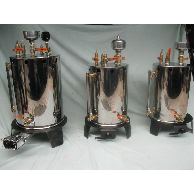 setrika uap boiler 20 liter 2 kepala