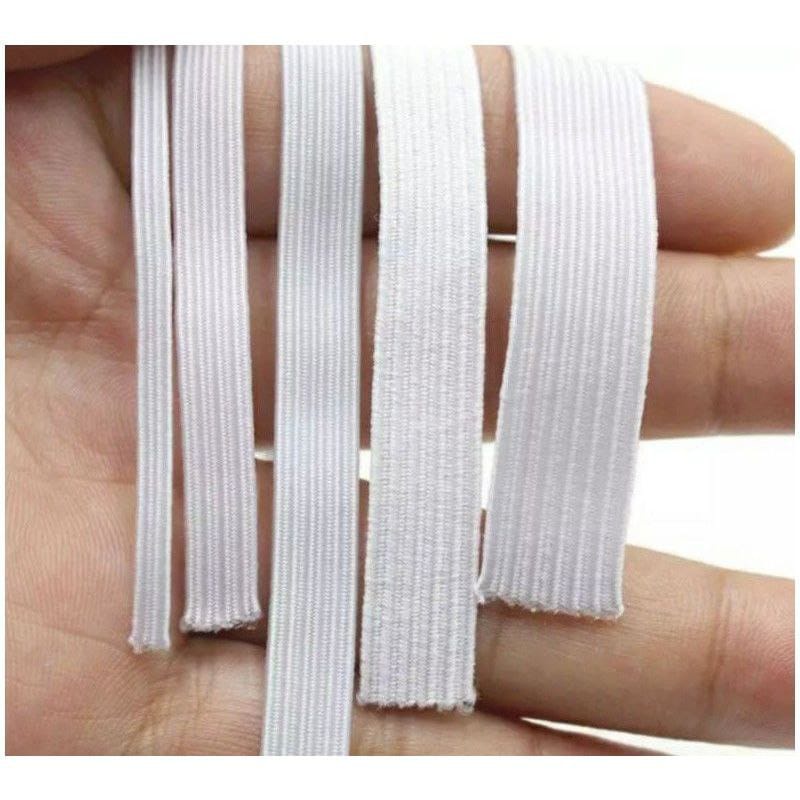 KARET ELASTIS 0,5CM PER METER/karet elastis grosir