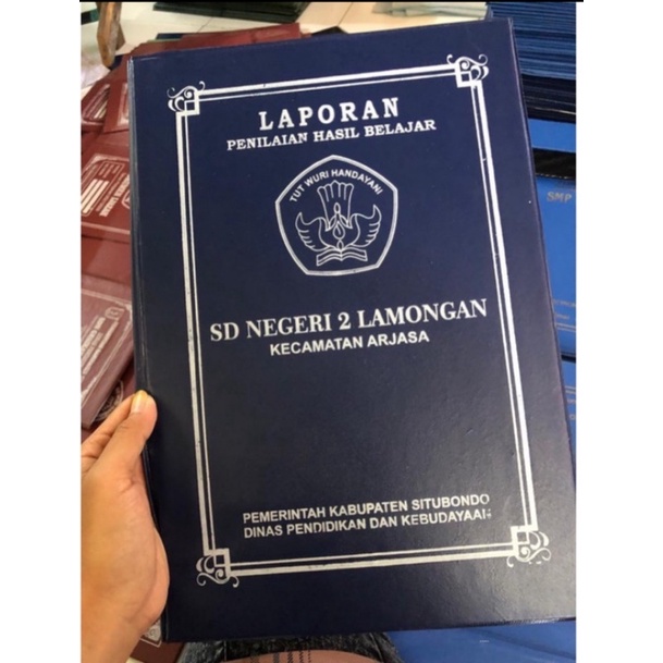 

Map Raport/Ijazah bahan Sheet Sablon