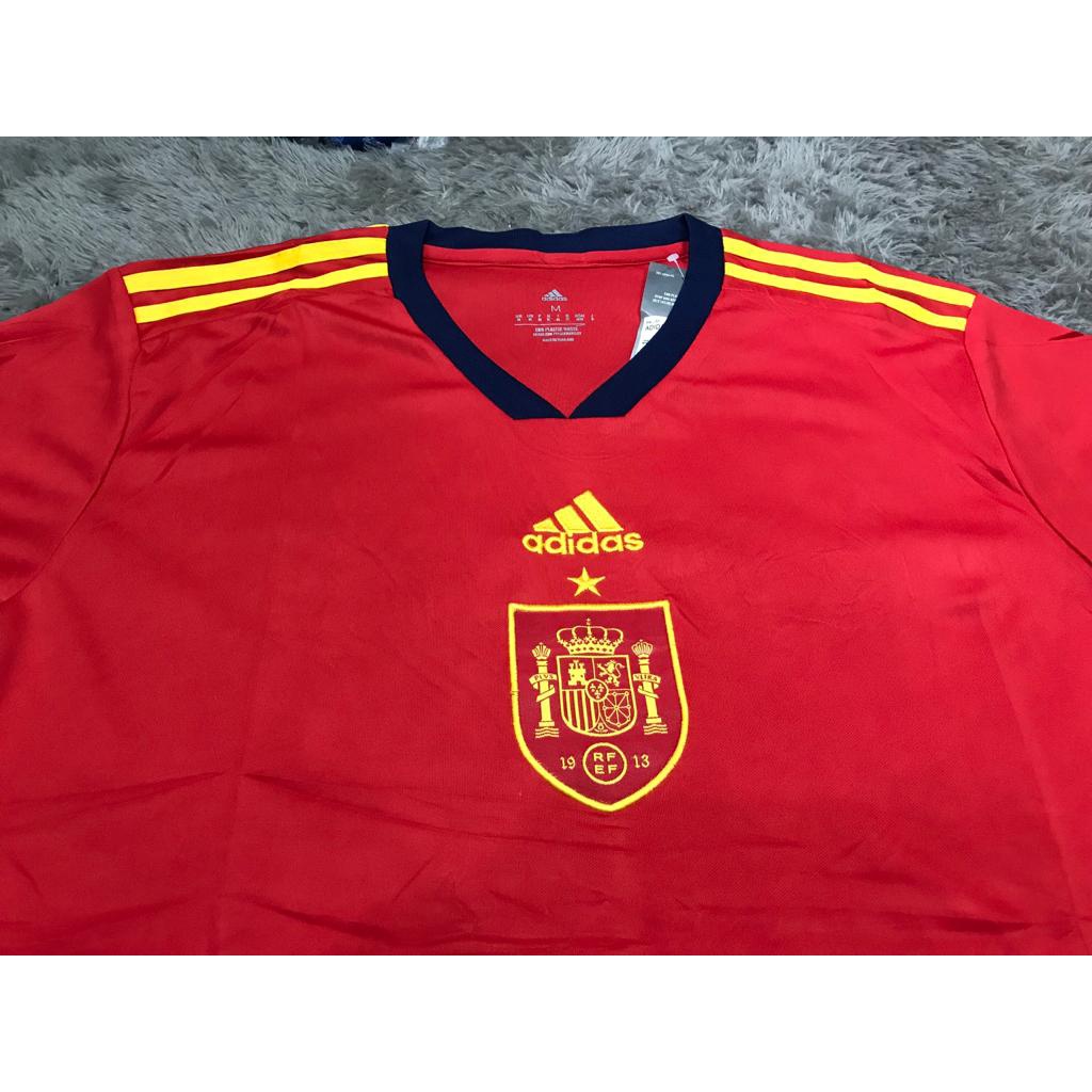 Jersey bola spanyol home 2022 - 2023 grade ori