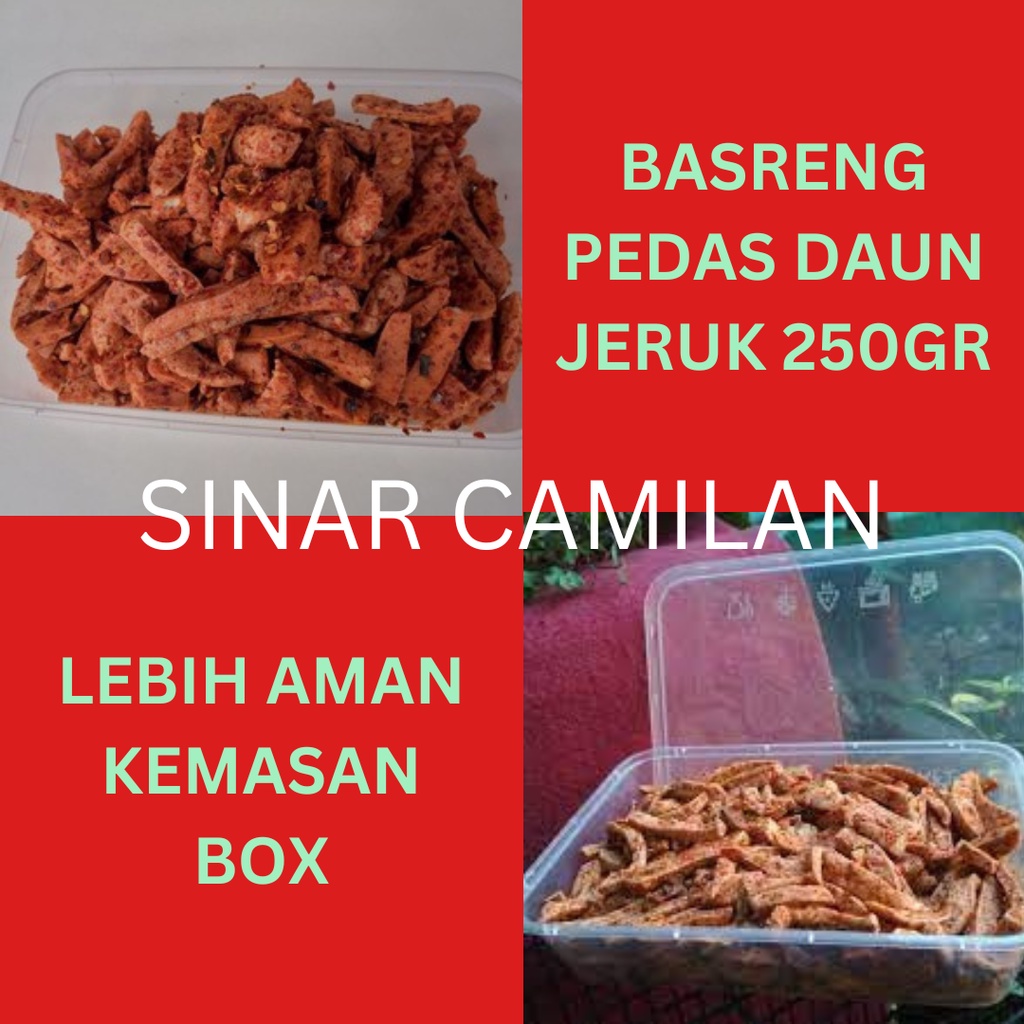 

BASRENG PEDAS DAUN JERUK 250gr