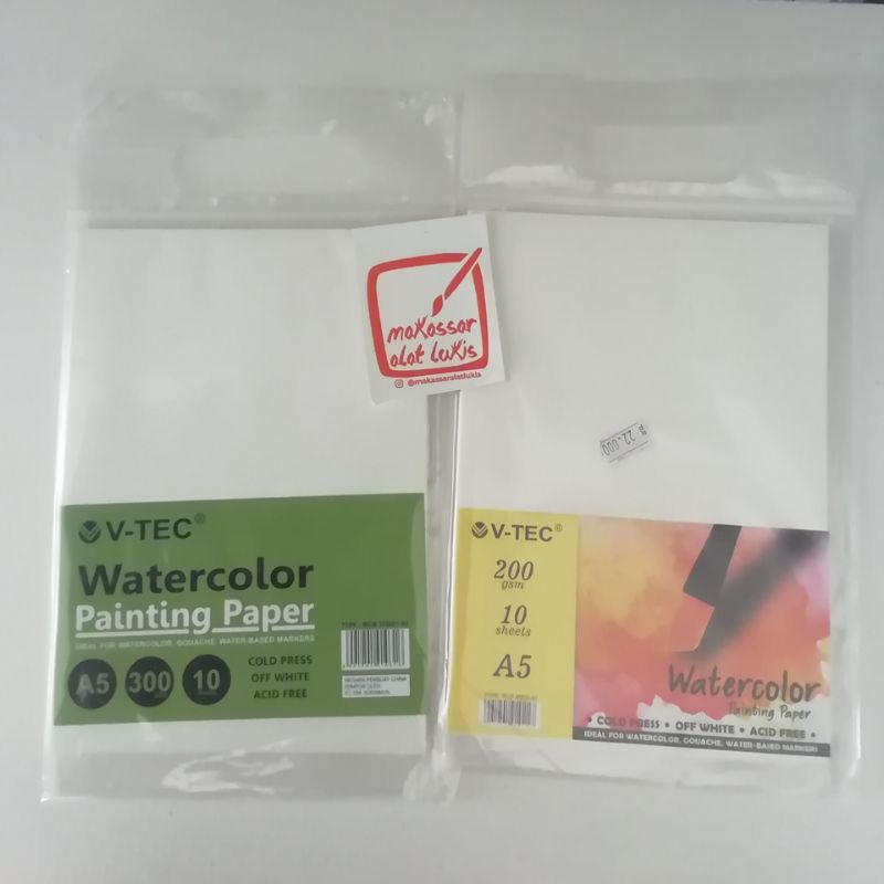 

v tec watercolor paper cool press