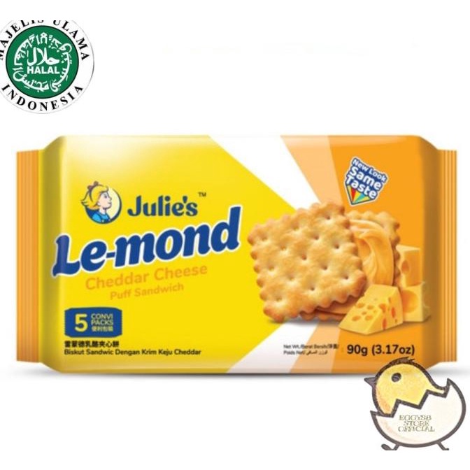 

$+$+$+$+] Biskuit Rasa Keju Lemon Enak / Julies Julie's Lemond Cheese Cream