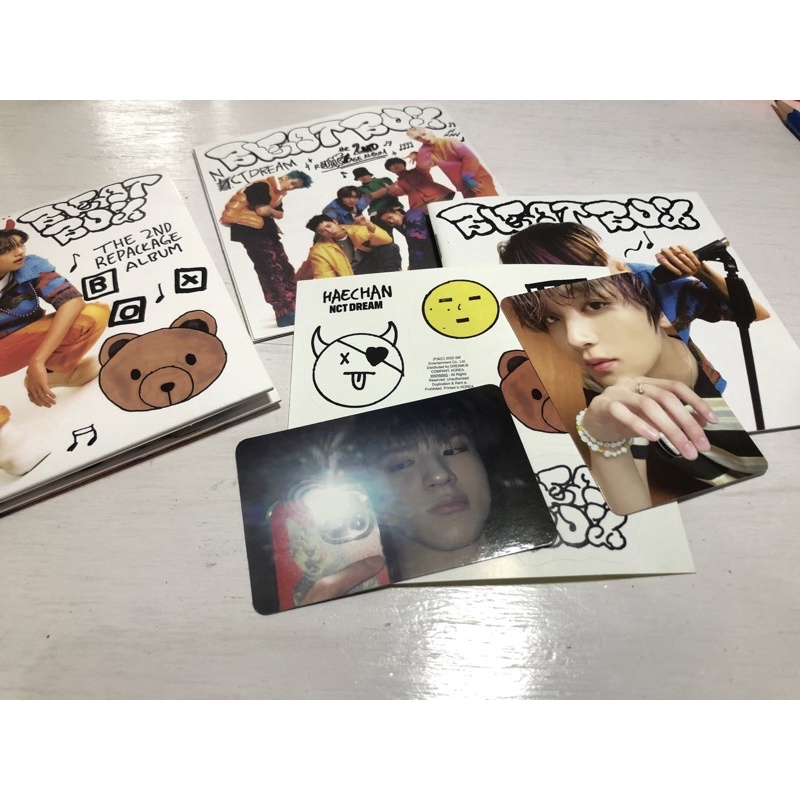 Digipack haechan set/ jeno mixtape/ jeno mirror/ haechan digipack official