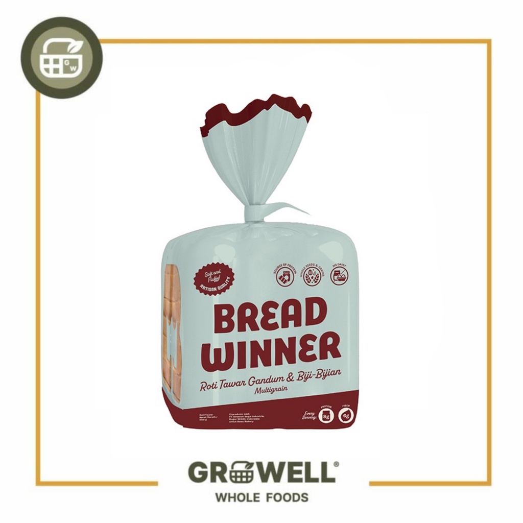 Jual Bread Winner ROTI TAWAR GANDUM & BIJIBIJIAN Shopee Indonesia