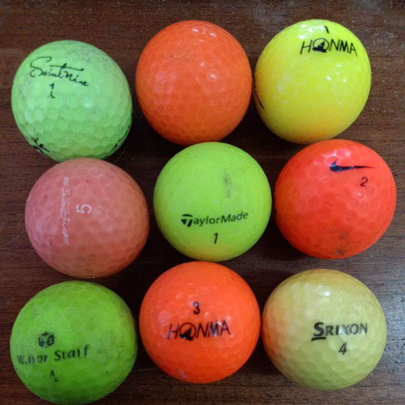 bola golf bekas second random