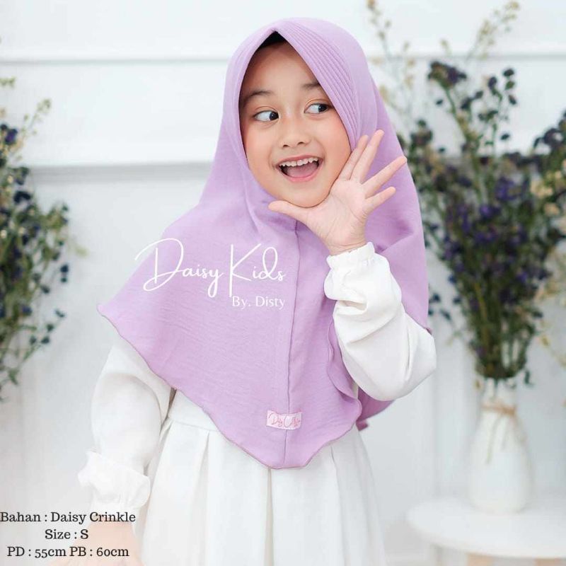 kautsarhijab | Bergo Anak Ped Crinkle Airflow TK/Jilbab Anak Crinkle Premium TK