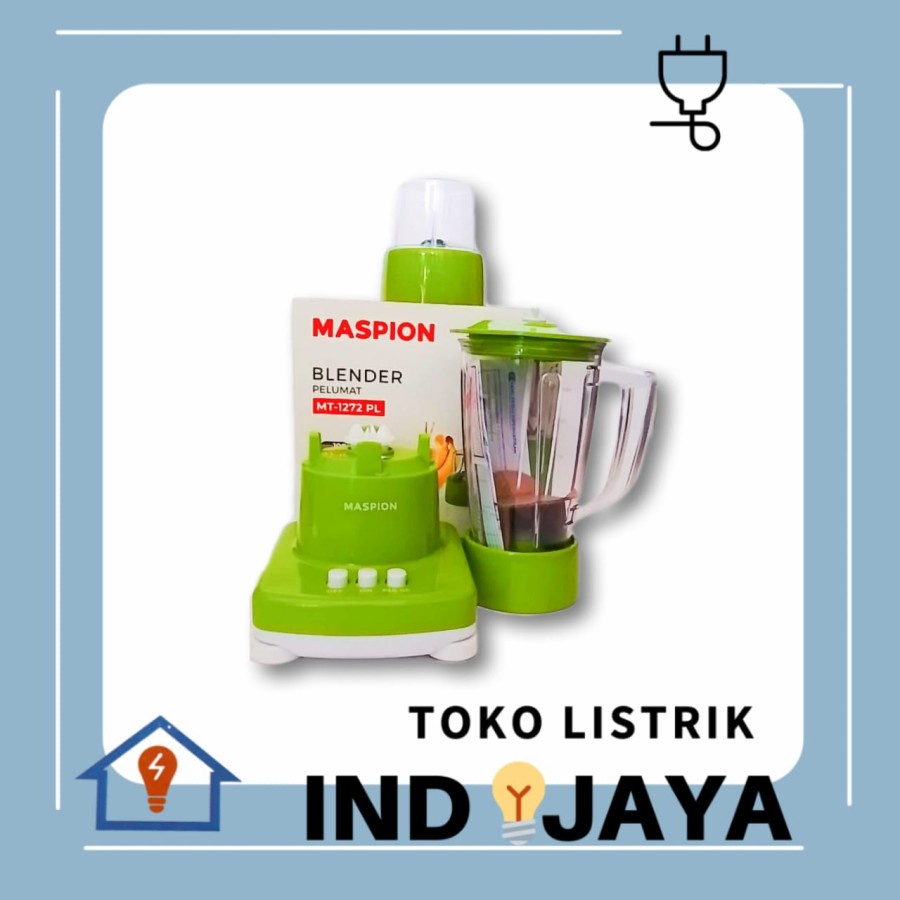 Maspion MT-1272-PL – Blender Plastik 1 Liter