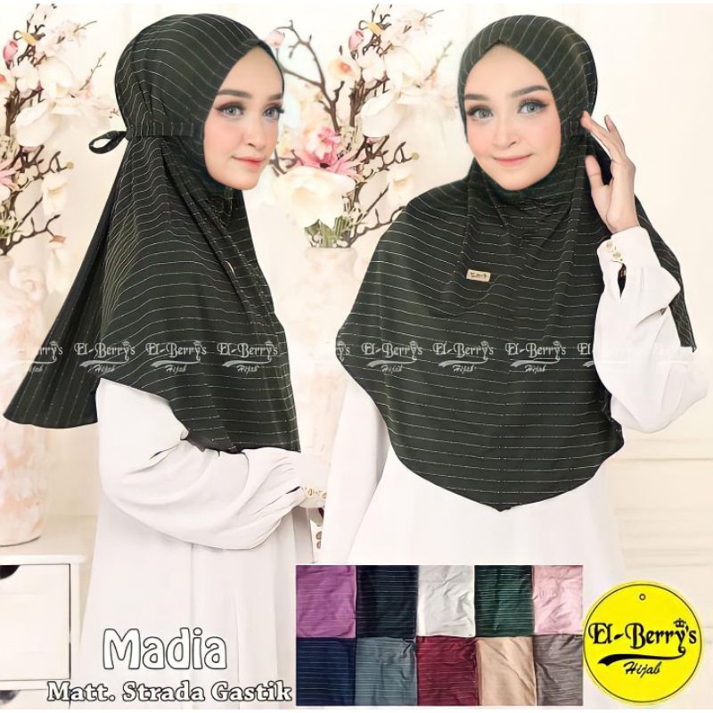 El-Berrys seri Madia Hijab Premium