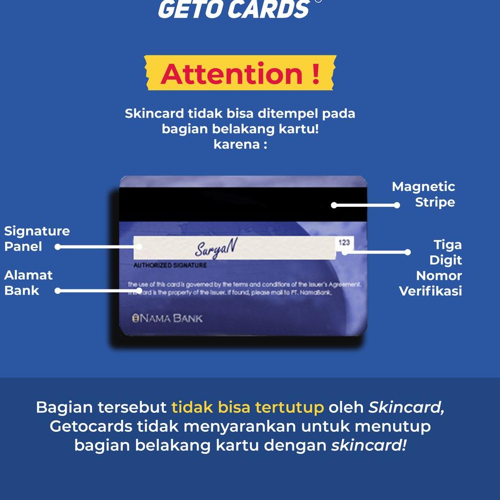 [U-ORO ] FAKE KARTU ATM PRIORITAS (BCA-MANDIRI-BRI) | GETO CARDS (Skin/Sticker kartu ATM)-siap dikir