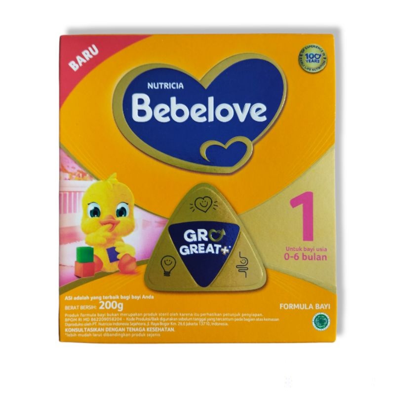 Bebelove 1 200 gram ( Susu Formula )