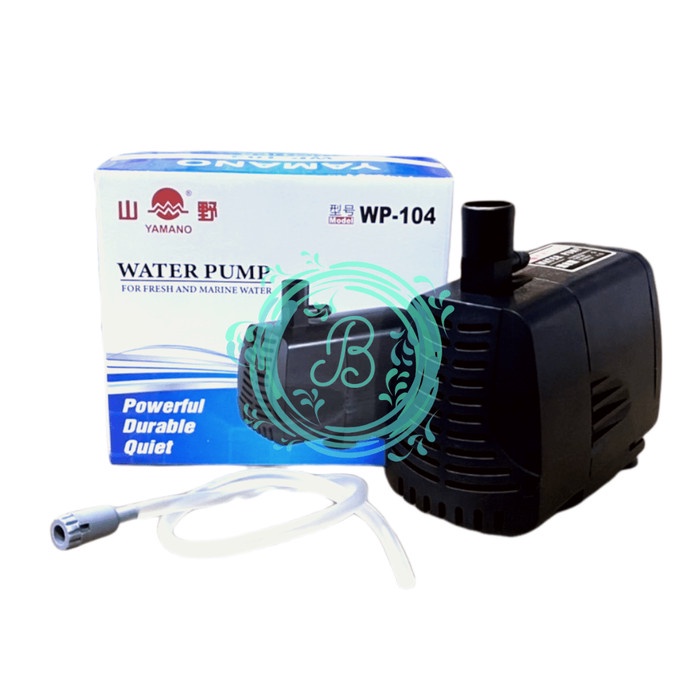 Yamano 104 Wp-104 Wp 104 Pompa Aquarium Pompa Kolam Pompa Hidroponik