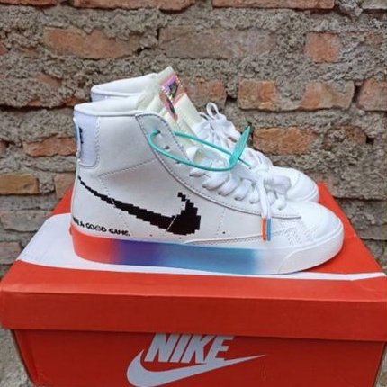 Sepatu Nike Blazer Mid 77 Vintage Have A Good Game White Import