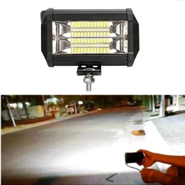 LAMPU TEMBAK CWL 72W CREE LED BAR 72Watt 24 MATA MOBIL MOTOR