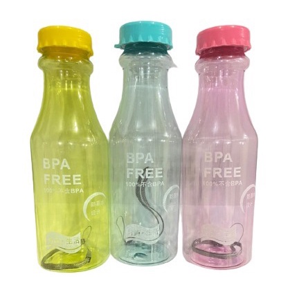 Botol Minum Bentuk Botol Bersoda 550ML BPA FREE