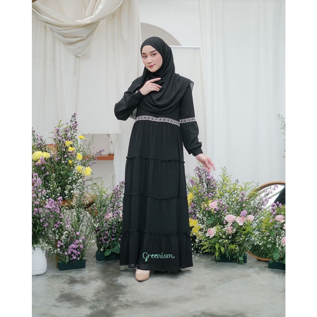 Greenism Gamis Clarinda Quality Premium Syari'i