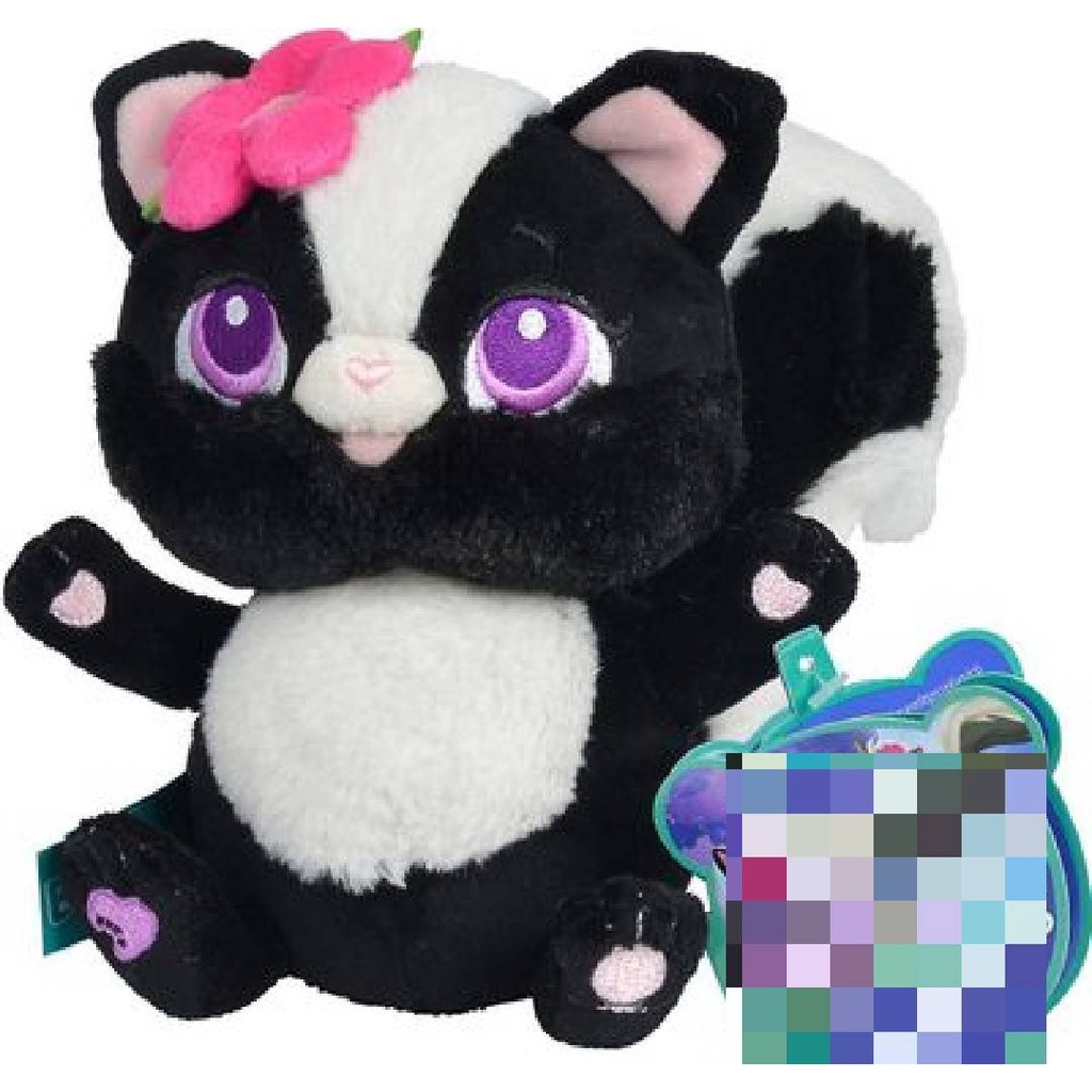 pabrik branded enchantimals skunk squirrel tupai  puppy dog toy elephant gajah bunny grey pink cow s