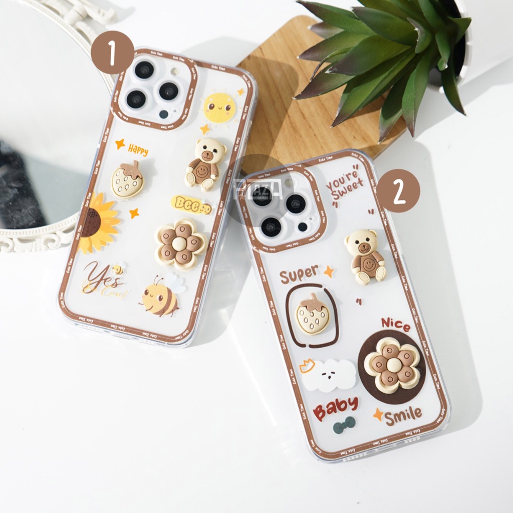 Softcase Motif Timbul [3D6] for VIVO Y35 2022 Y02S 2022 Y75 5G V23 5G V23E V21 4G V21 5G V9 V20 V20 SE Y91 Y93 Y95 Y91C Y11 Y12 Y12i Y15 Y17 Y12S Y20 Y15S Y30 Y50 Y51 2020 Y21 Y21S Y71 | SOFTCASE TIMBUL | CASE 3D | CASE VIVO | KESING VIVO |