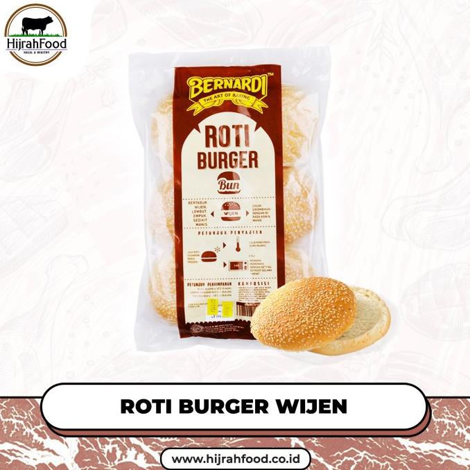 

Bernardi Roti Burger Wijen | Burger Buns with Sesame Seeds (6 pcs)